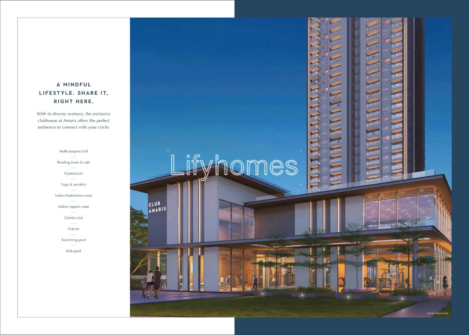 3 BHK Flat/Apartment For Sale in Emaar Amaris, Sector 62, Gurgaon — photo 4